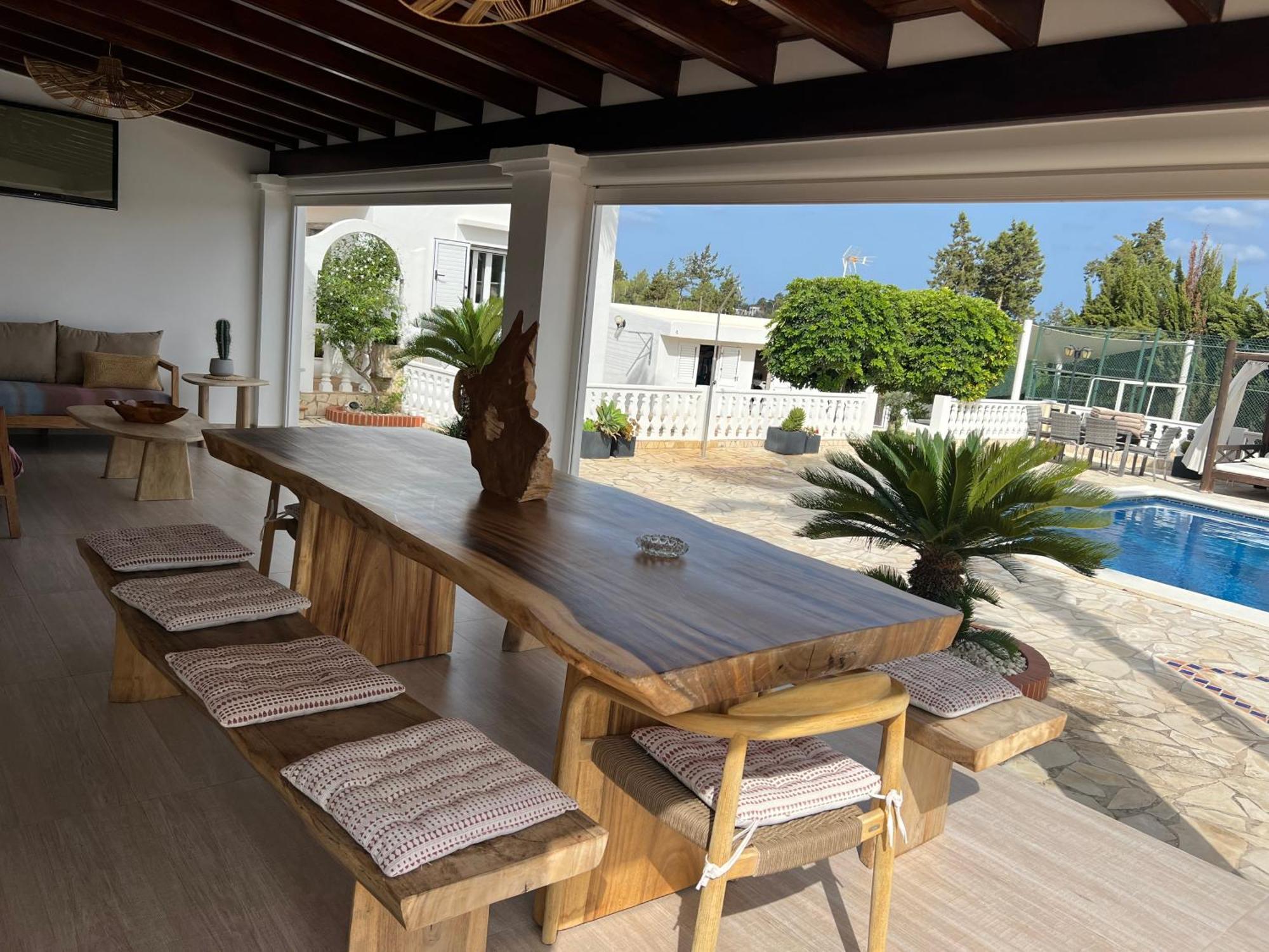 Villa Can Raes San Rafael De Sa Creu Exteriér fotografie