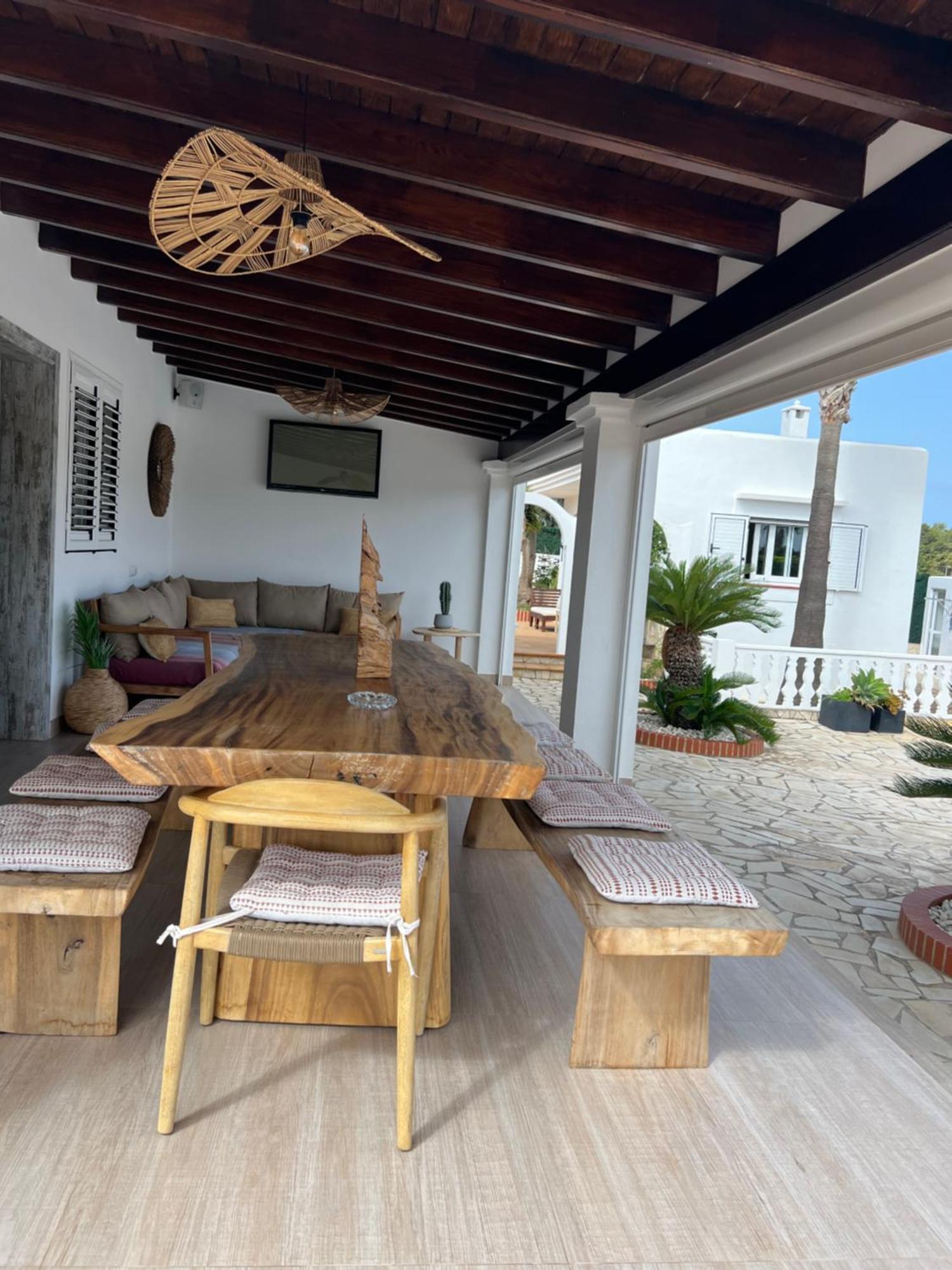 Villa Can Raes San Rafael De Sa Creu Exteriér fotografie